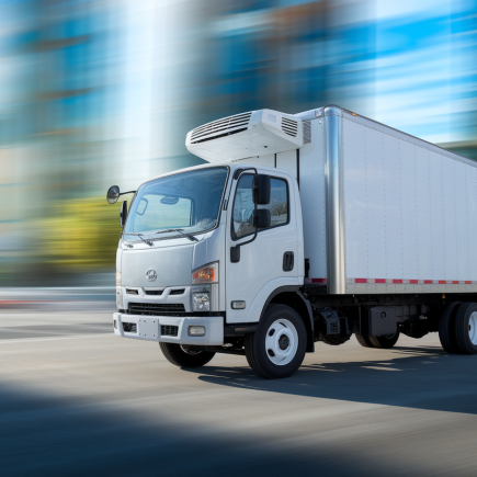 camion-frigorifique-blanc-ville