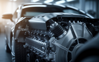 moteur-voiture-engrenages-metalliques-atelier