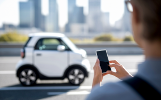 personne-dos-smartphone-voituremoderne-villefloue