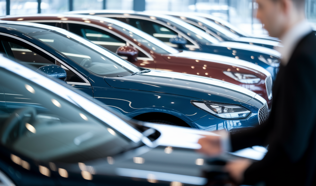 showroom-voitures-eclairees-personne-floue