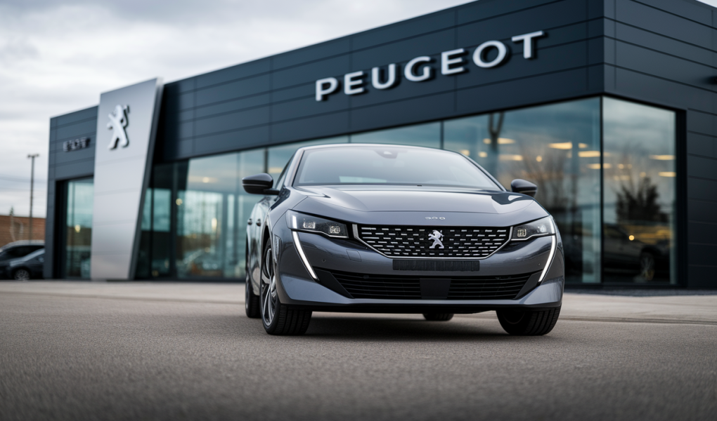 voiture-peugeot-logo-facade