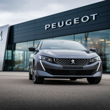 voiture-peugeot-logo-facade